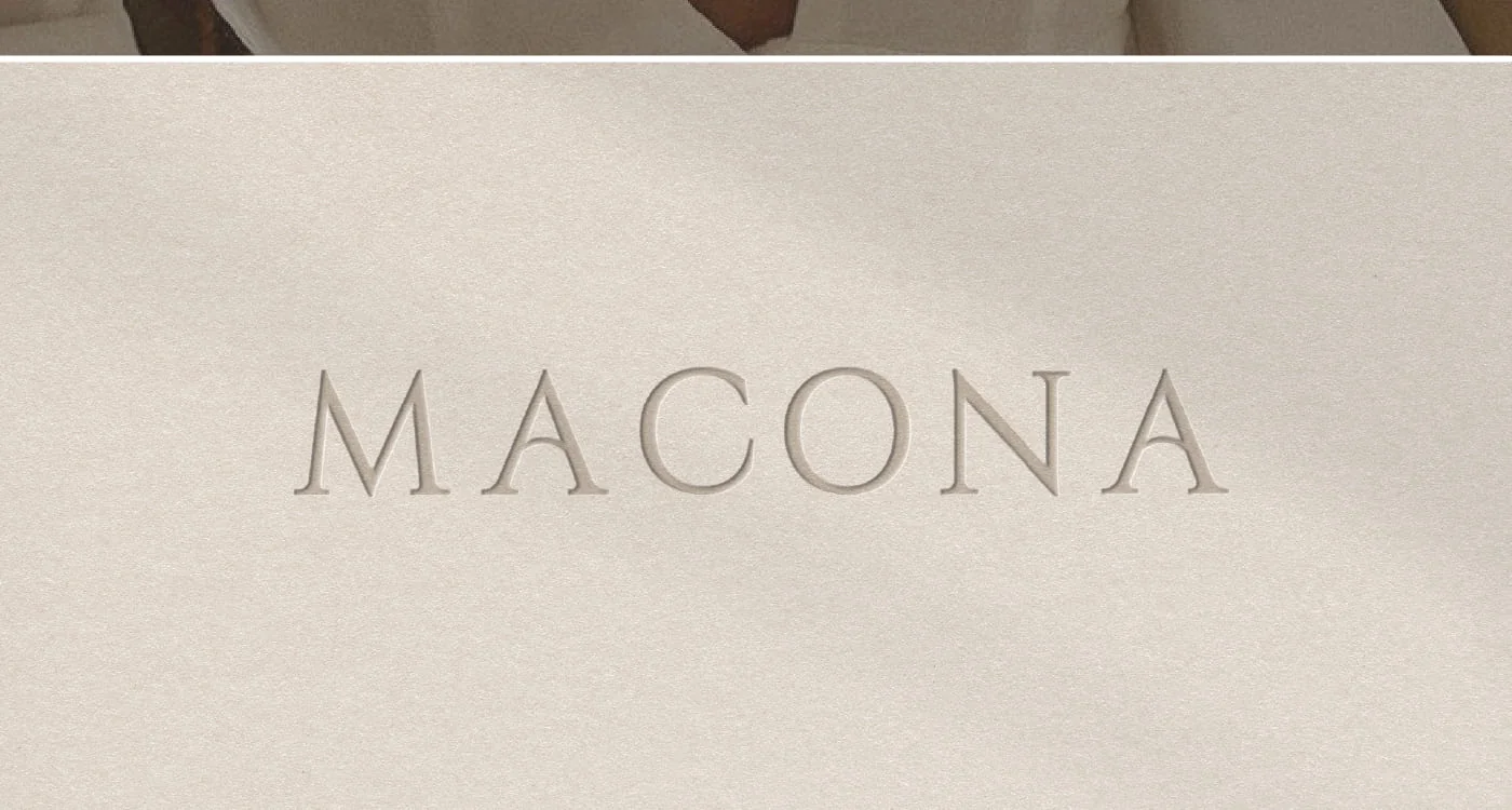 Cámara — paleta y tipografía Macona — diseño Ana Clara Toscani Boccardo