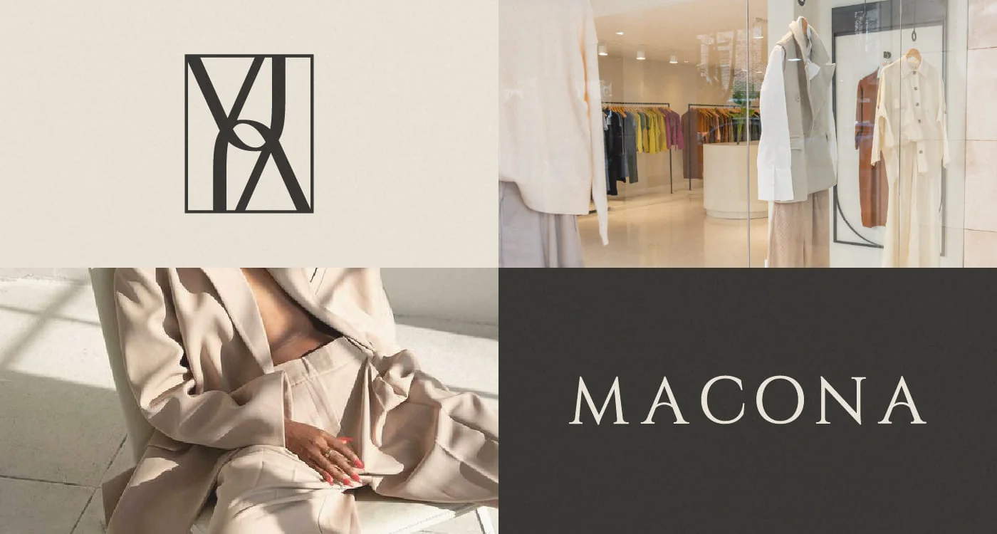 Cámara — aplicaciones gráficas rebranding Macona — diseño Ana Clara Toscani Boccardo