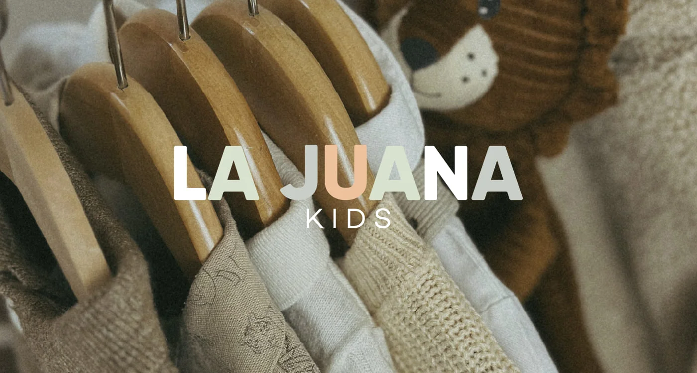 La Juana Kids — piezas digitales branding infantil — diseño Ana Clara Toscani Boccardo