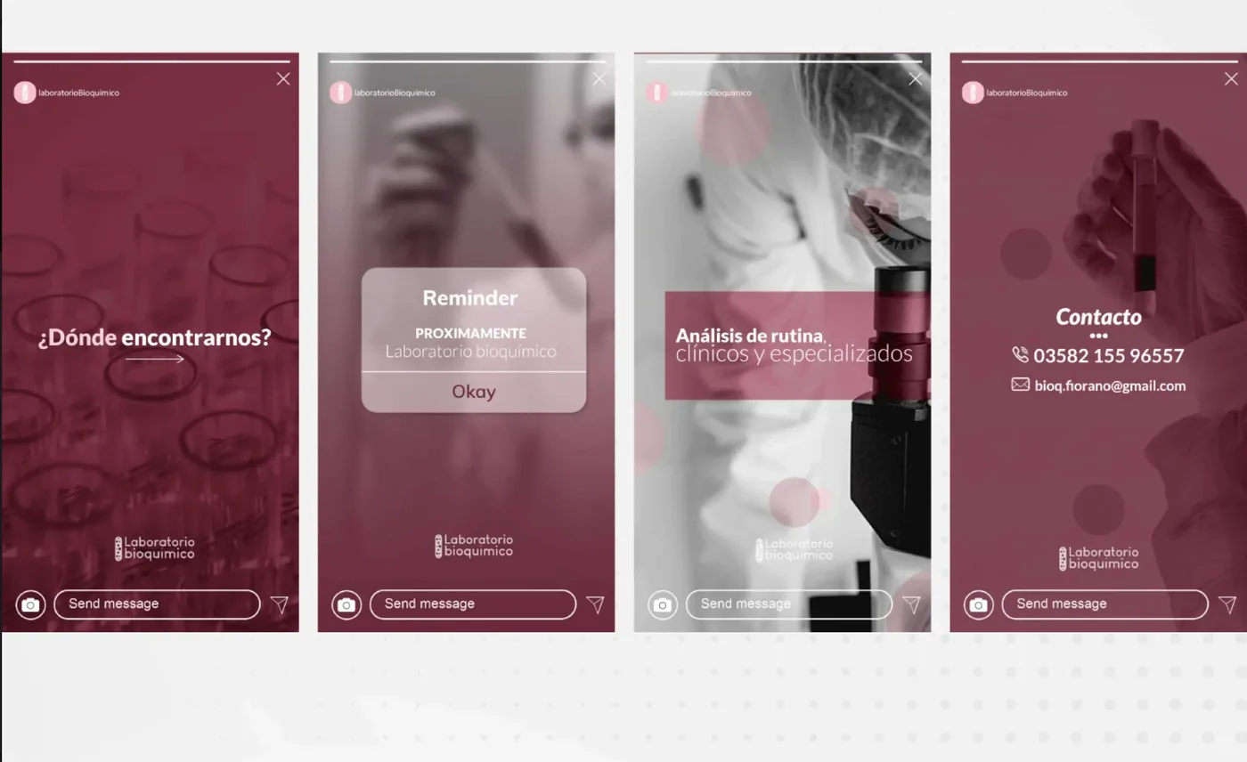 Laboratorio — diseño de contenido científico accesible — diseño Ana Clara Toscani Boccardo