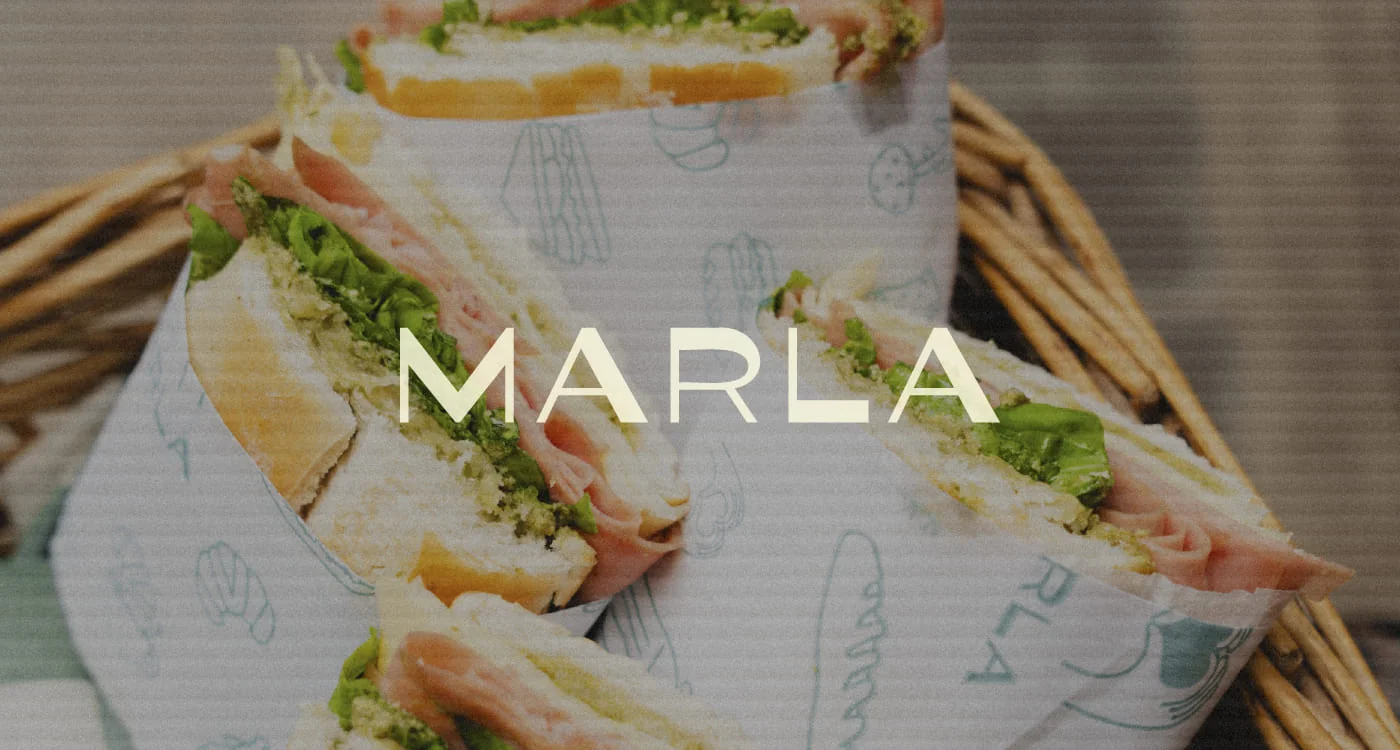 Marla — portada branding merchandising y packaging — diseño Ana Clara Toscani Boccardo