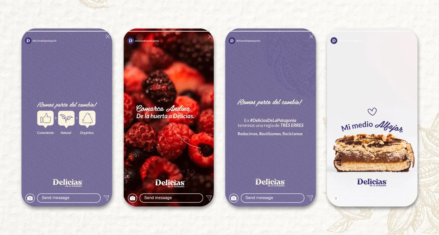 Savia — feed coherente marca naturista Bariloche — diseño Ana Clara Toscani Boccardo